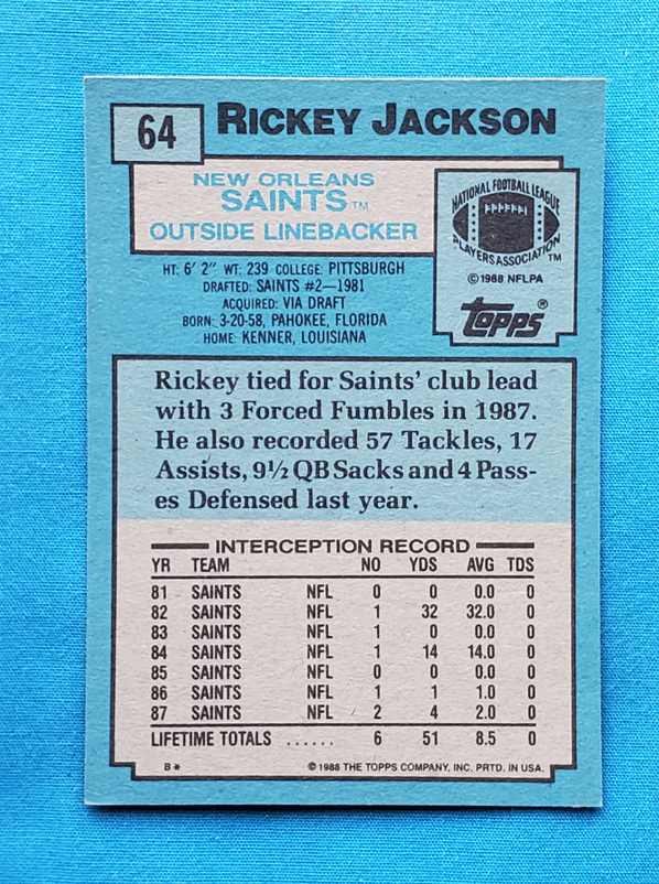 Rickey Jackson