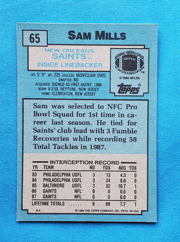 Sam Mills