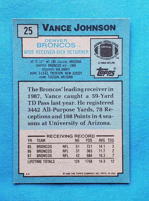 Vance Johnson