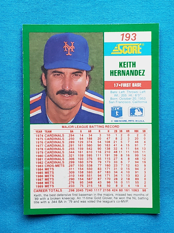 Keith Hernandez