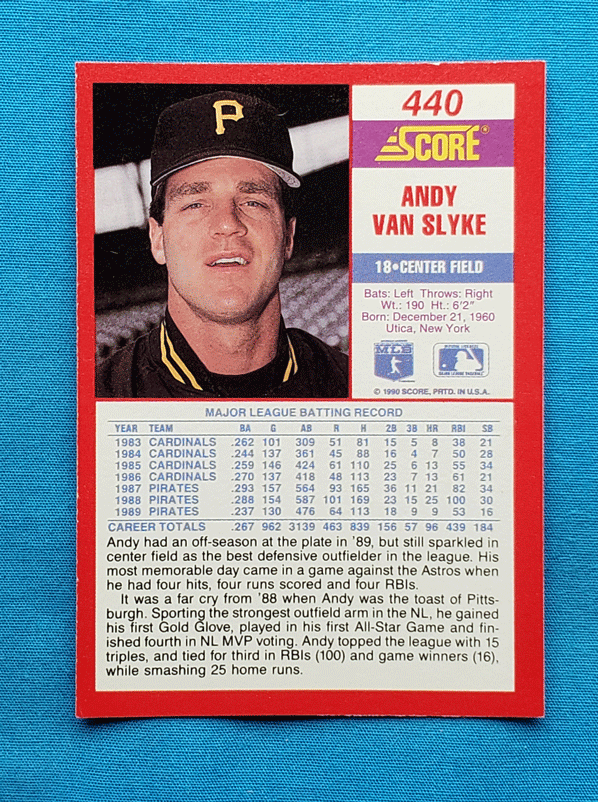 Andy Van Slyke