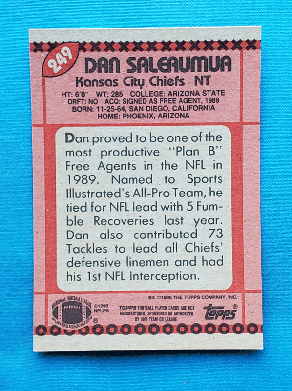 Dan Saleaumua