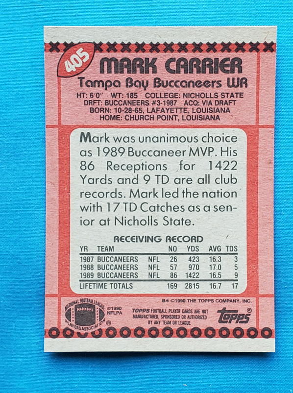 Mark Carrier