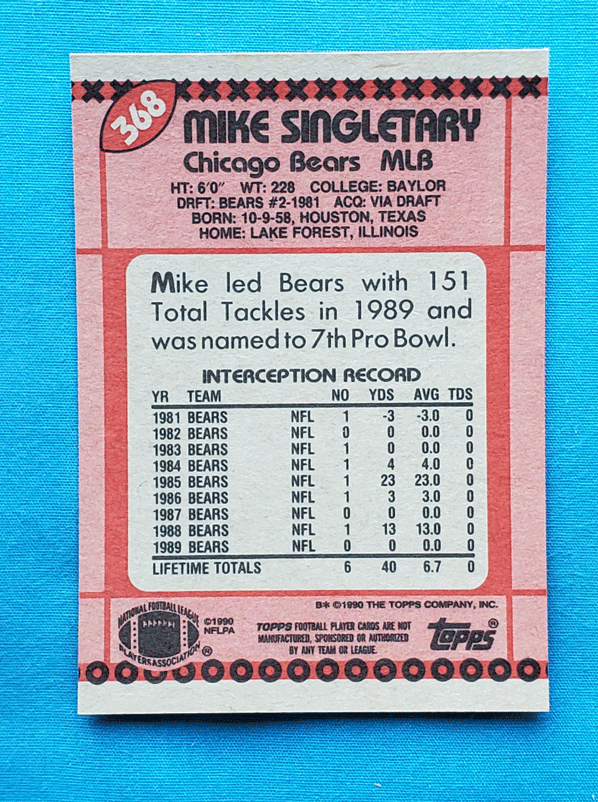 Mike Singletary