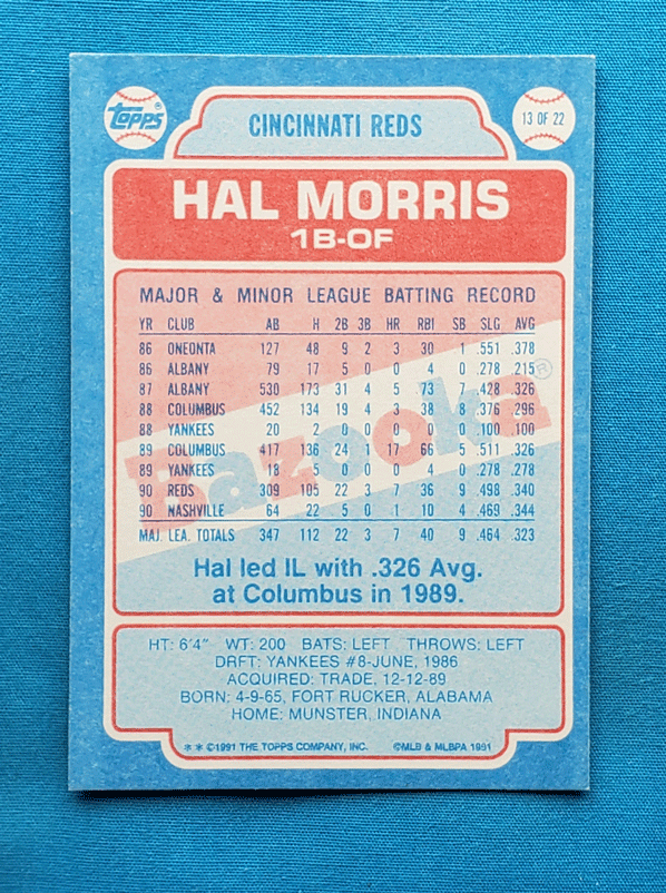 Hal Morris