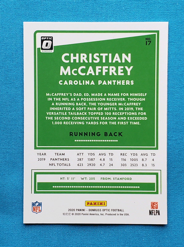 Christian McCaffrey